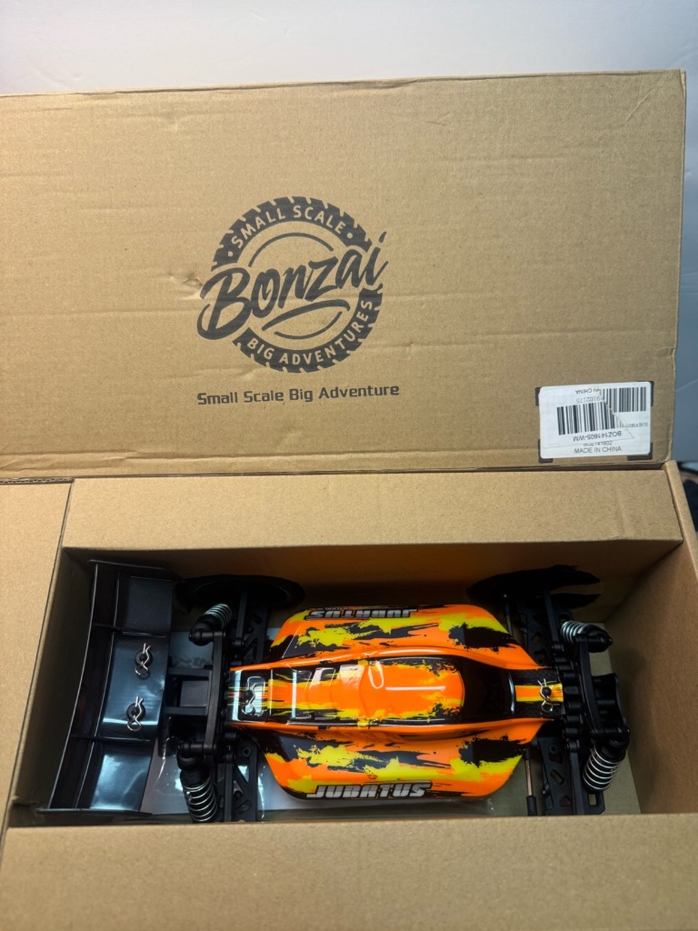 Orange Remote Control Buggy - Compact RC Car